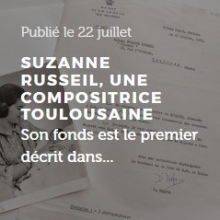 Fonds Suzanne Russeil de la Bibliothèque de Toulouse